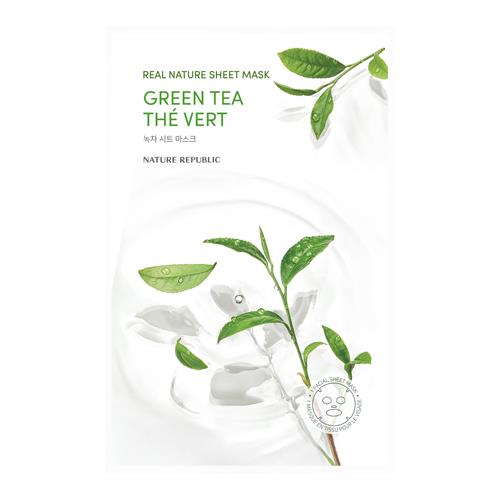Nature Republic Real Nature Sheet Mask Green Tea