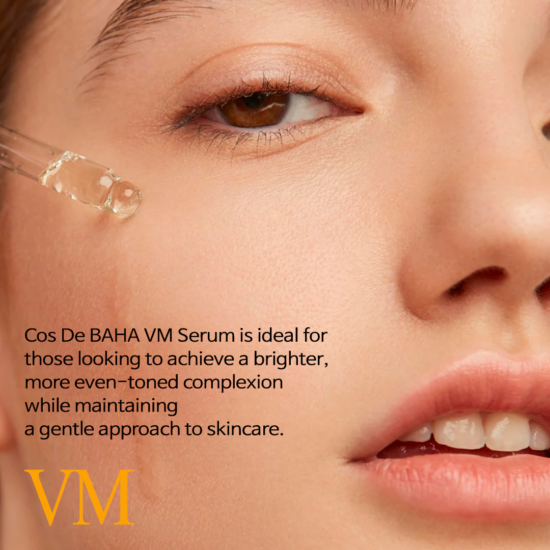 Cos De BAHA Vitamin C 5% MSM 1% Ferulic Acid Viamin E Hyaluronic Acid Serum 30ml