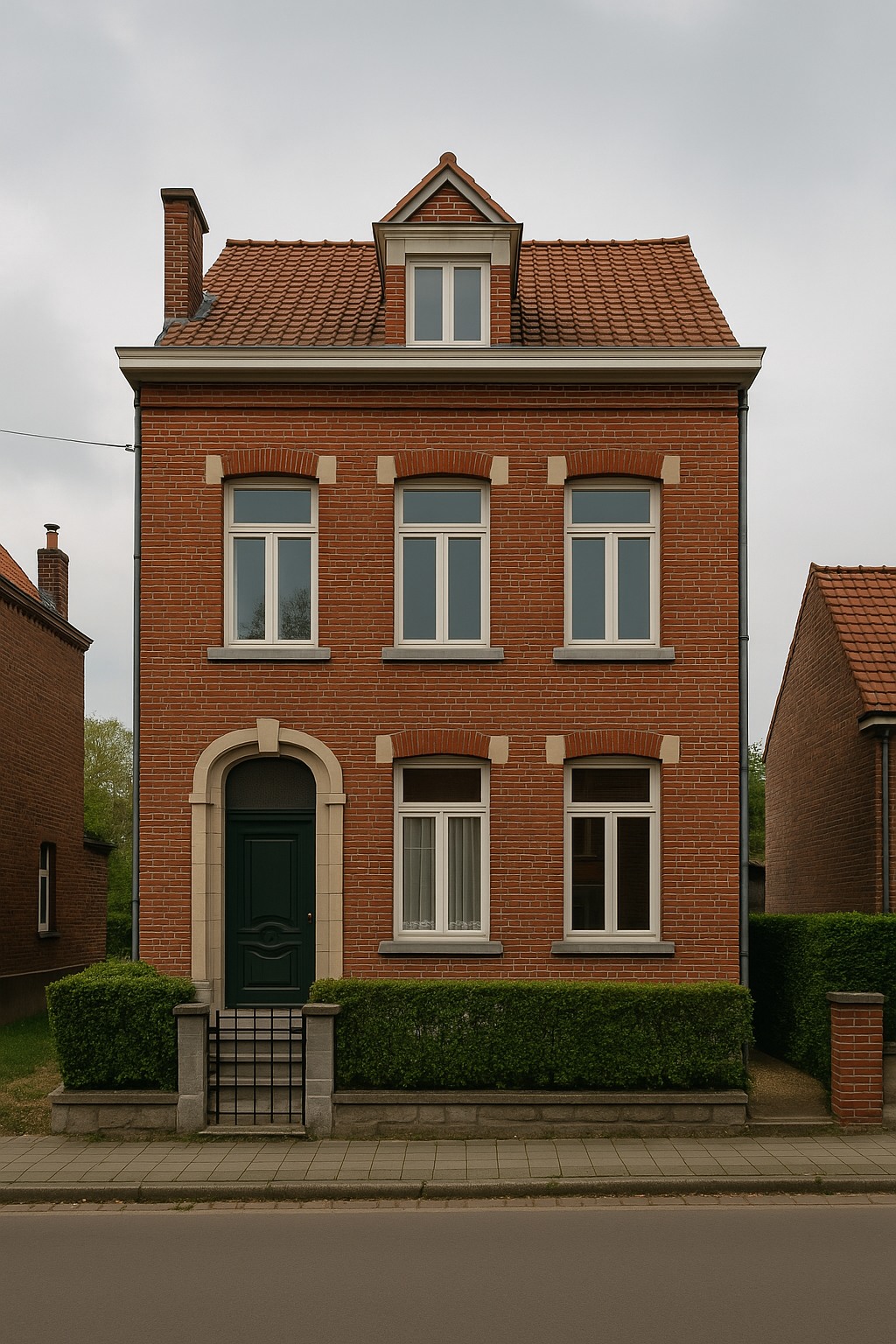Certificat PEB maison 4 façades ou villa