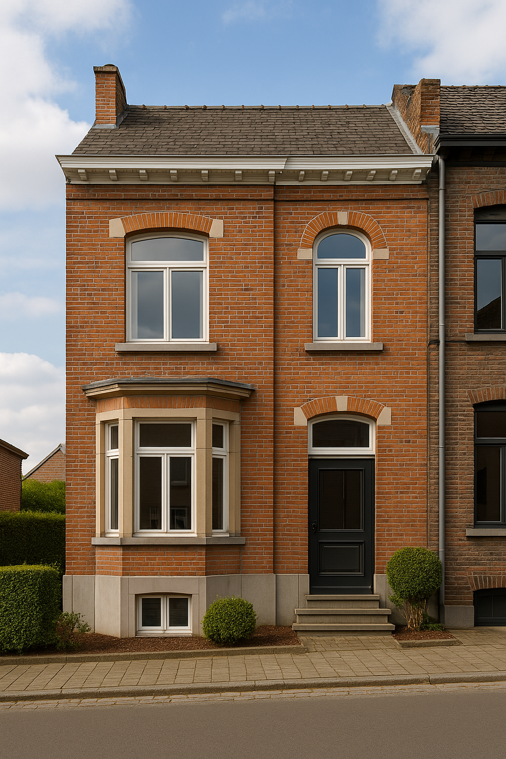 Certificat PEB maison 3 façades 