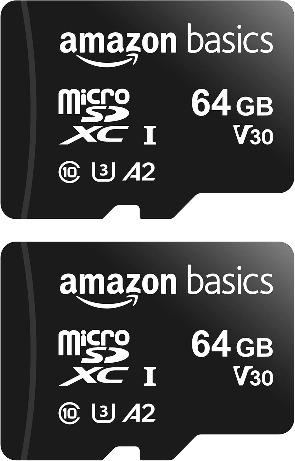 Amazon Basics 64GB MicroSDXC Memory Cards