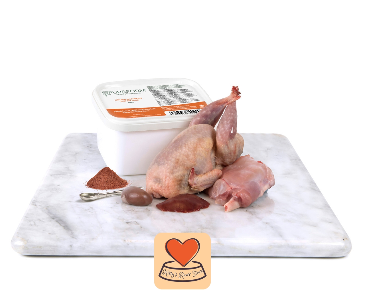 Purrform Adult Complete Quail & Rabbit 450g