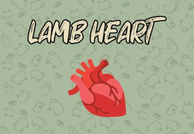 Hear Me Raw Lamb Heart Chunks 500g