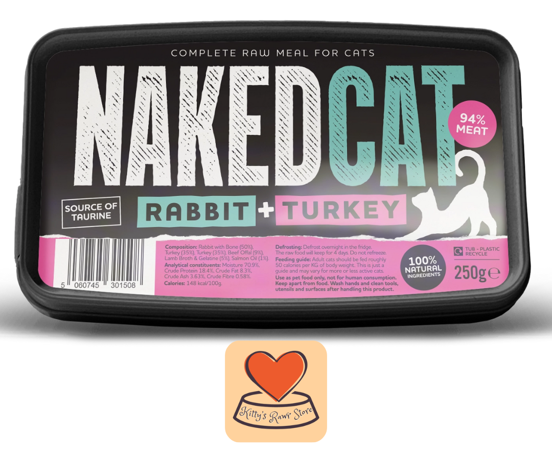 Naked Cat Complete Rabbit & Turkey 250g