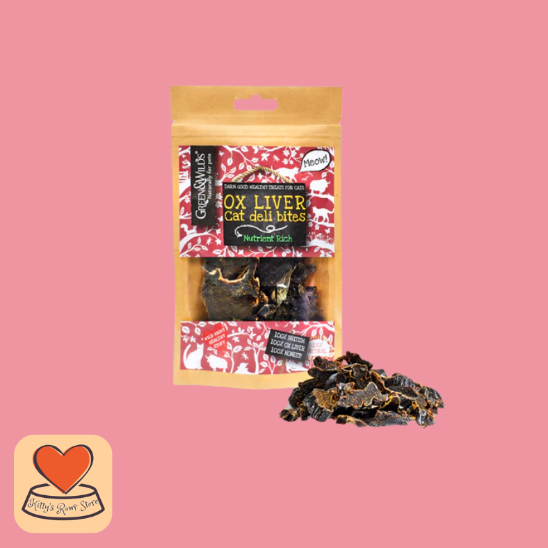 Green & Wild's Ox Liver Bites 40g