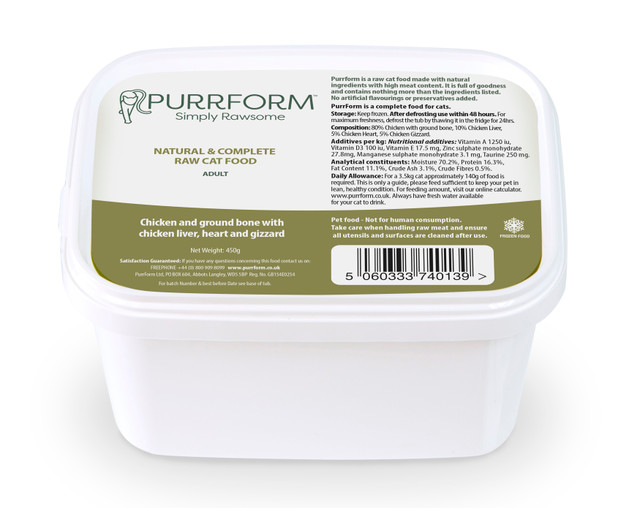 Purrform Adult Complete Chicken 450g