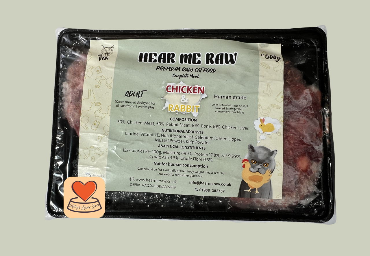 Hear Me Raw Complete Chicken & Rabbit 500g