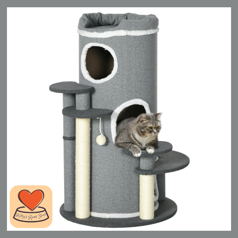 The Barrel Climber Cat Tree