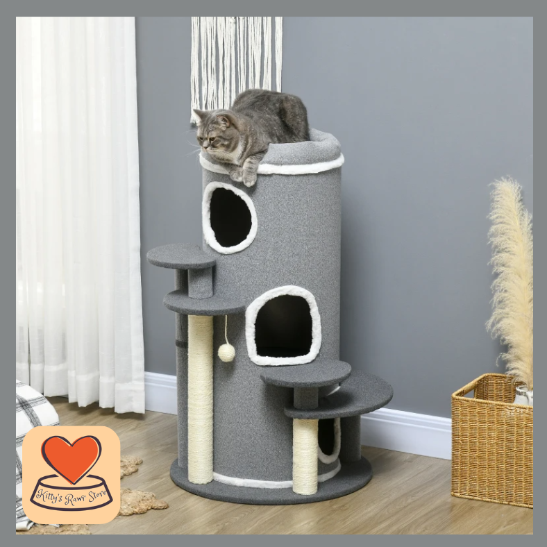 The Barrel Climber Cat Tree