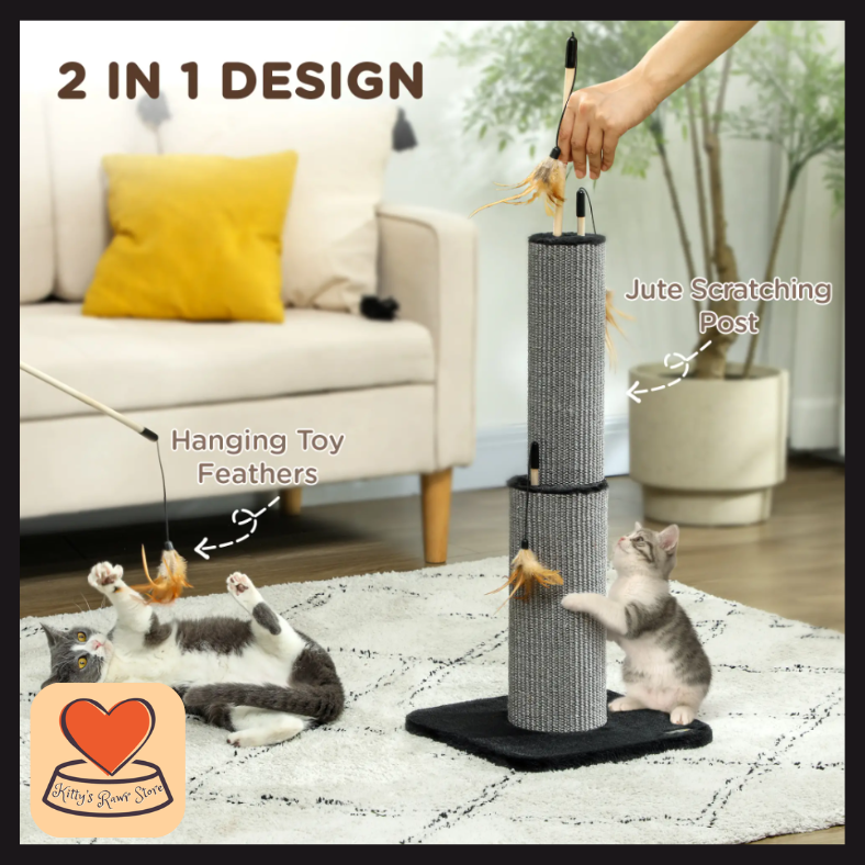 Fur-Tastic Cat Scratcher + Teasers