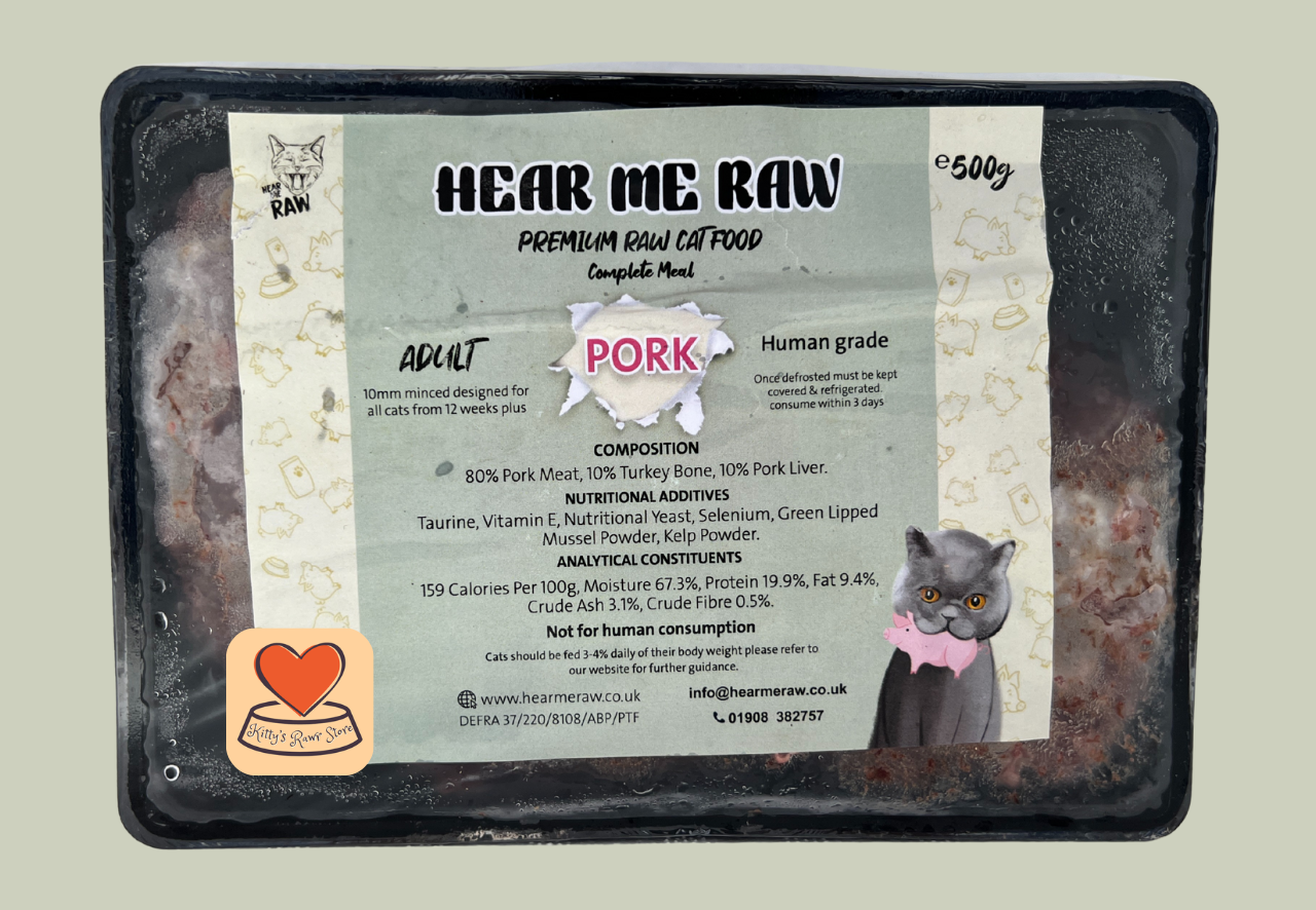 Hear Me Raw Complete Pork 500g