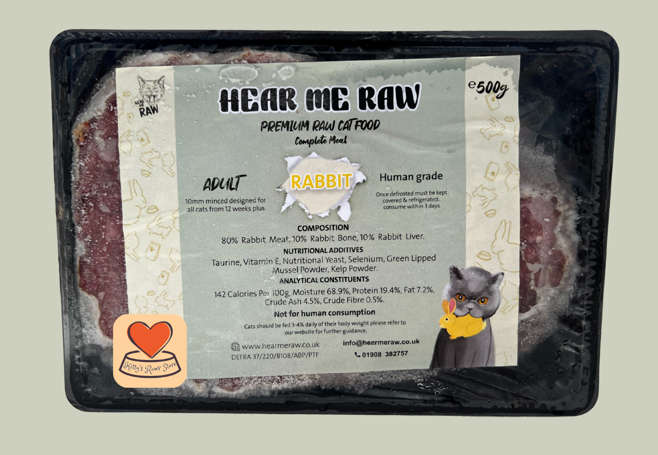 Hear Me Raw Complete Rabbit 500g