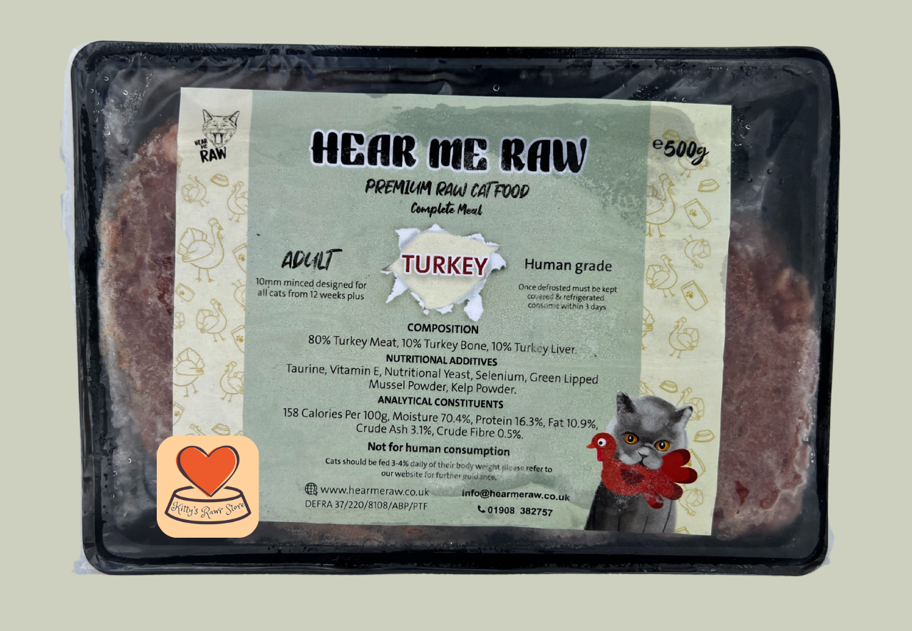 Hear Me Raw Complete Turkey 500g