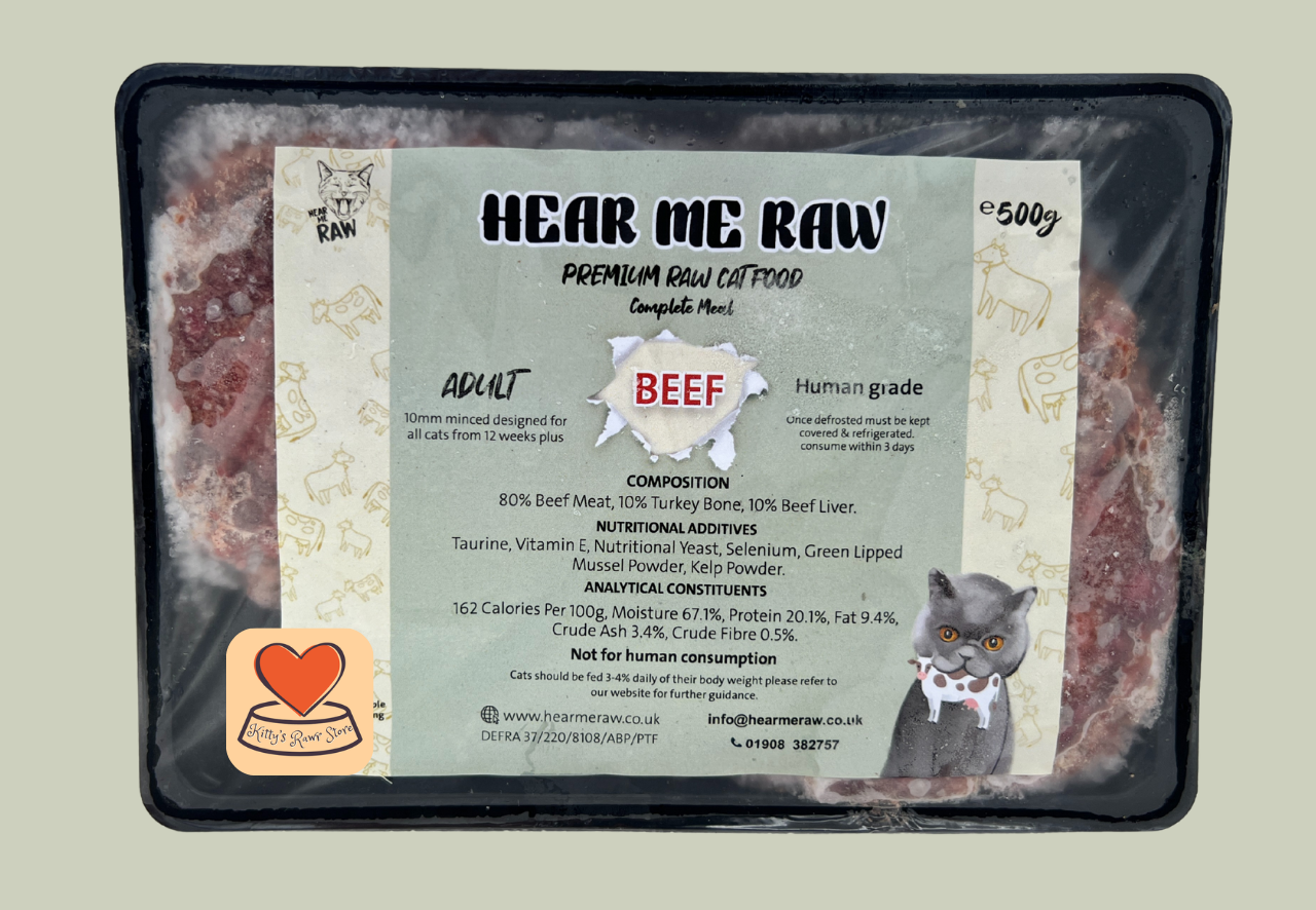 Hear Me Raw Complete Beef 500g