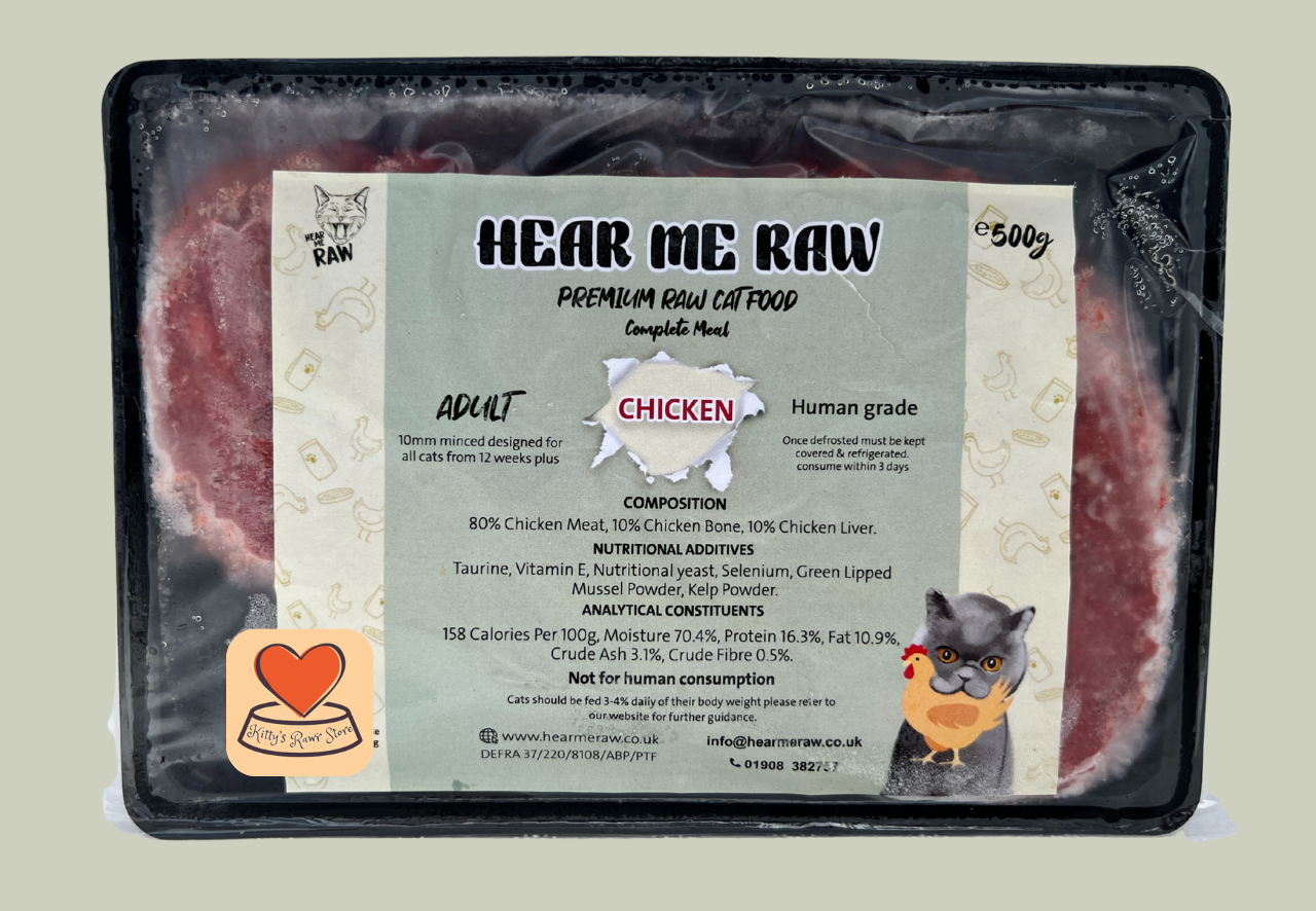 Hear Me Raw Complete Chicken 500g