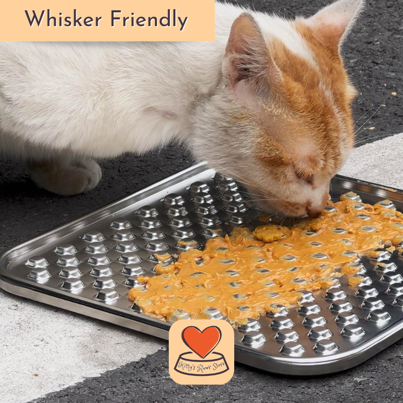 Stainless Steel Lick Pad for Cats