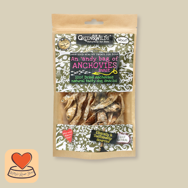 Green & Wild's 'Andy Bag of Anchovies 50g