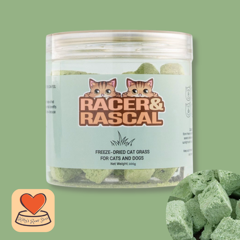 Racer & Rascal Freeze-Dried Cat Grass 100g
