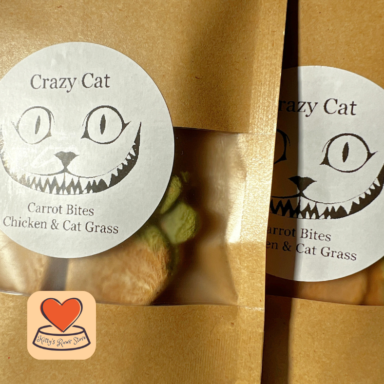 Carrot Bites made with Chicken 