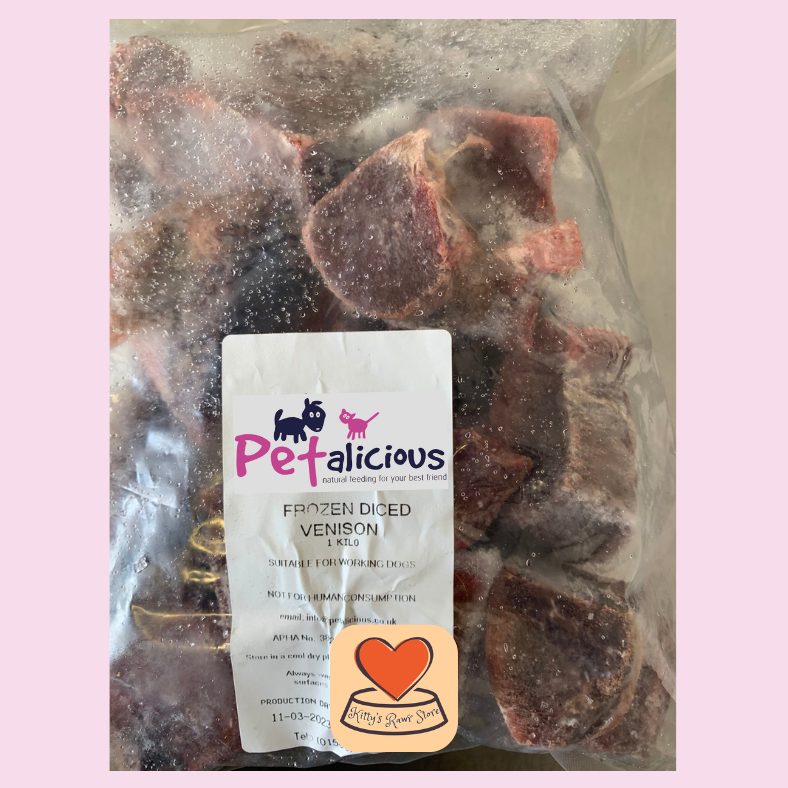 Petalicious Pure Venison Chunks 