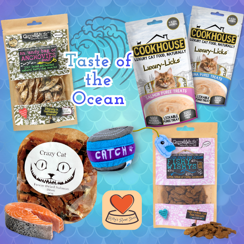 Taste of the Ocean Cat Treat Bundle 
