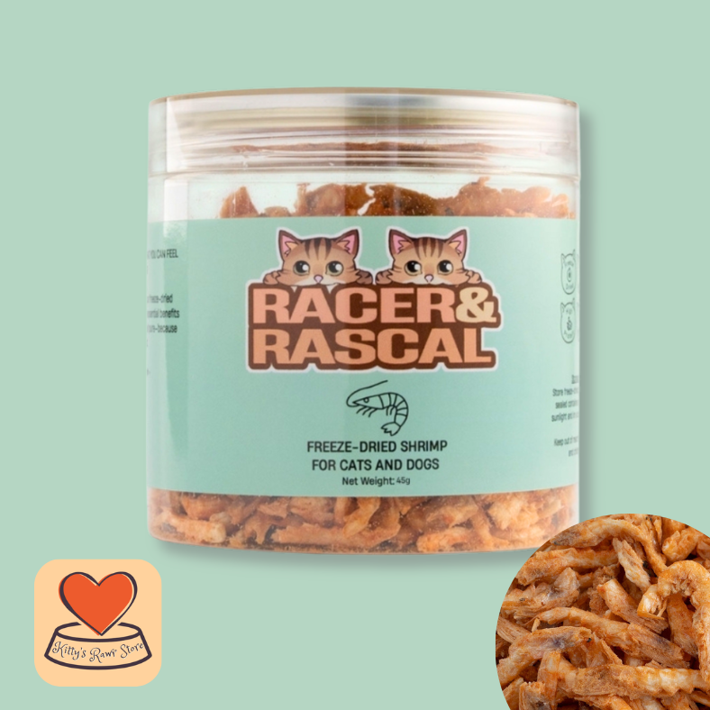 Racer & Rascal Freeze-Dried Shrimp 45g