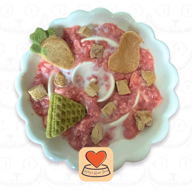 Carrot Bites made with Chicken 