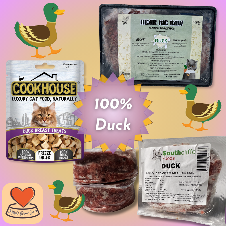 100% Duck Bundle for Cats