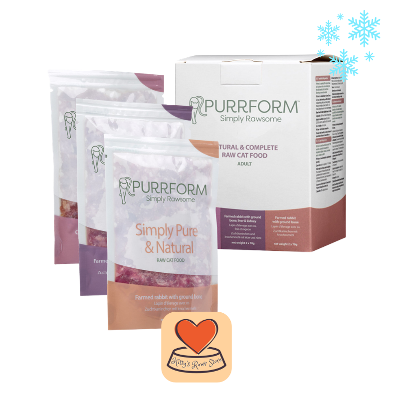 Purrform Adult Complete Chicken & Rabbit Box 6 x 70g