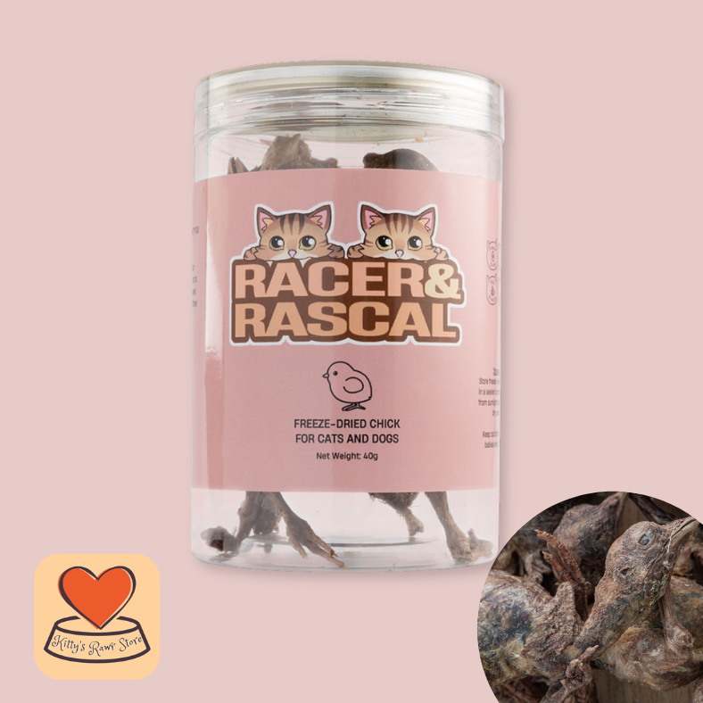 Racer & Rascal Freeze-Dried Whole Chicken Chick 40g