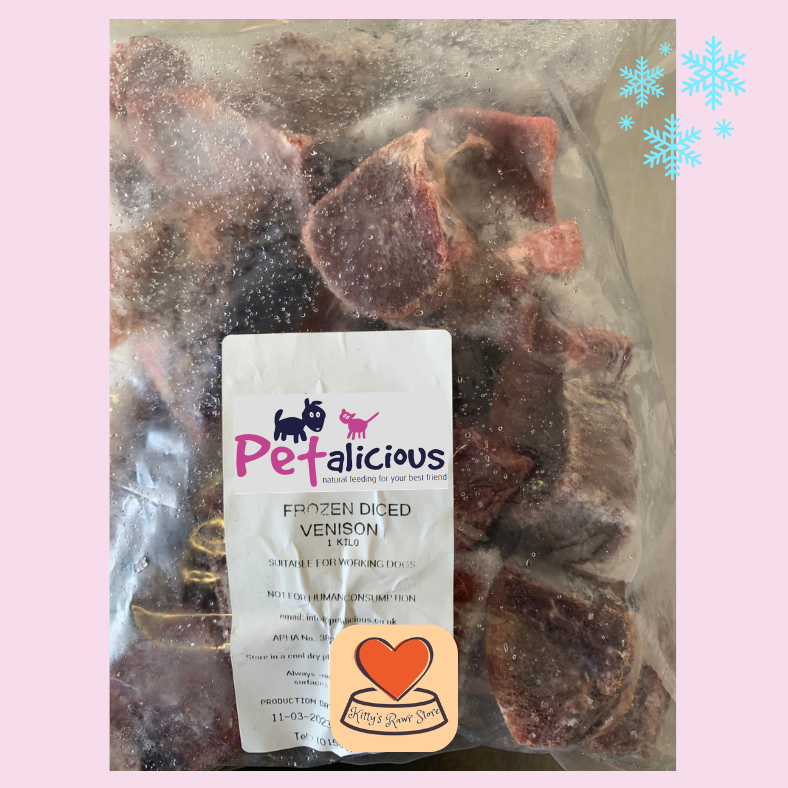 Petalicious Pure Venison Chunks 