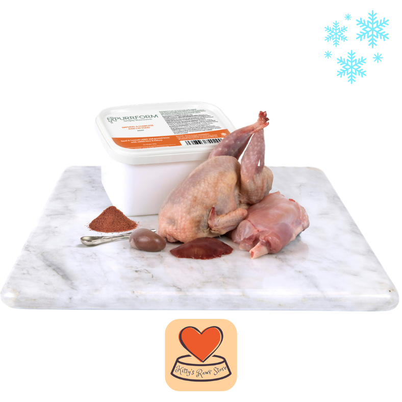 Purrform Adult Complete Quail & Rabbit 450g