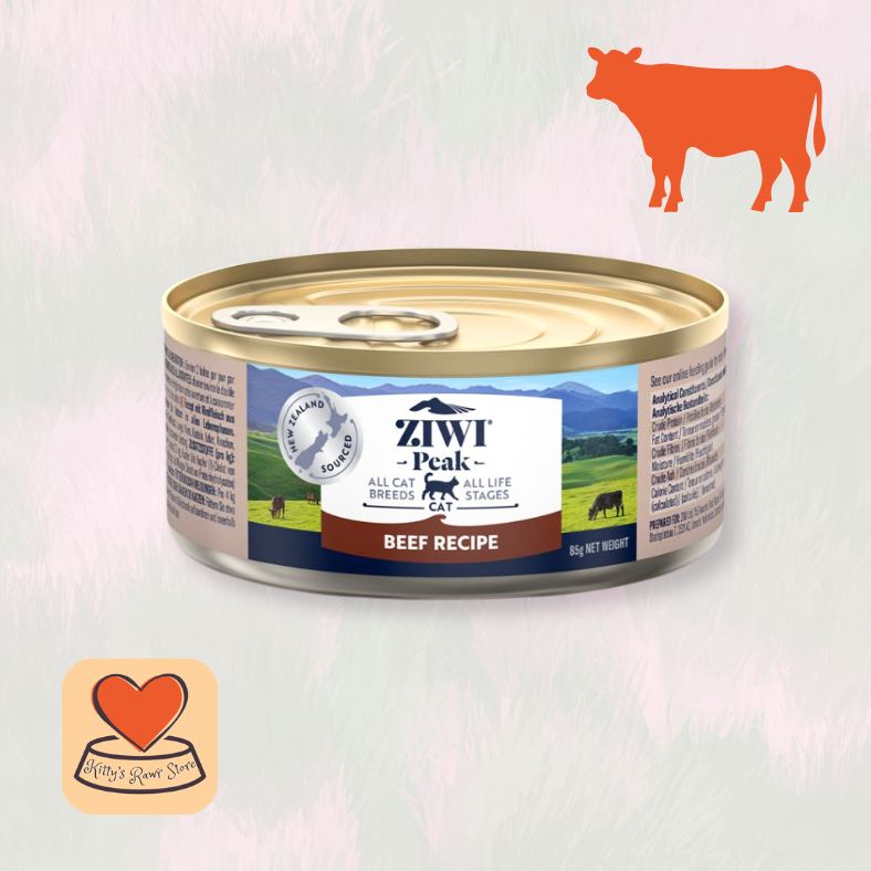 ZIWI Peak Beef Wet Food for Cats 85g