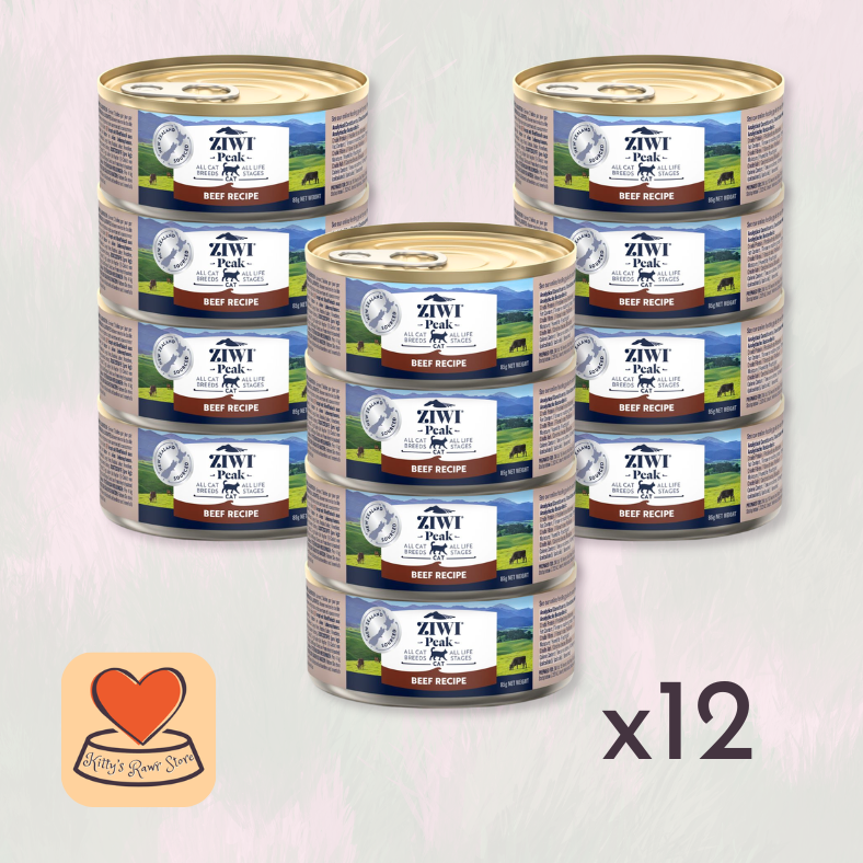 ZIWI Peak Beef Wet Food for Cats 85g