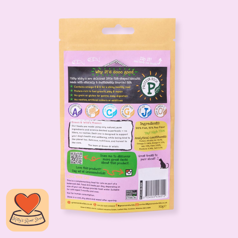 Green & Wild's Fishy Wishys 50g