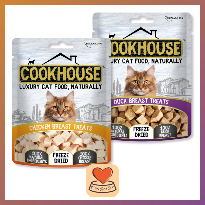Cookhouse Freeze Dried Treats for Cats