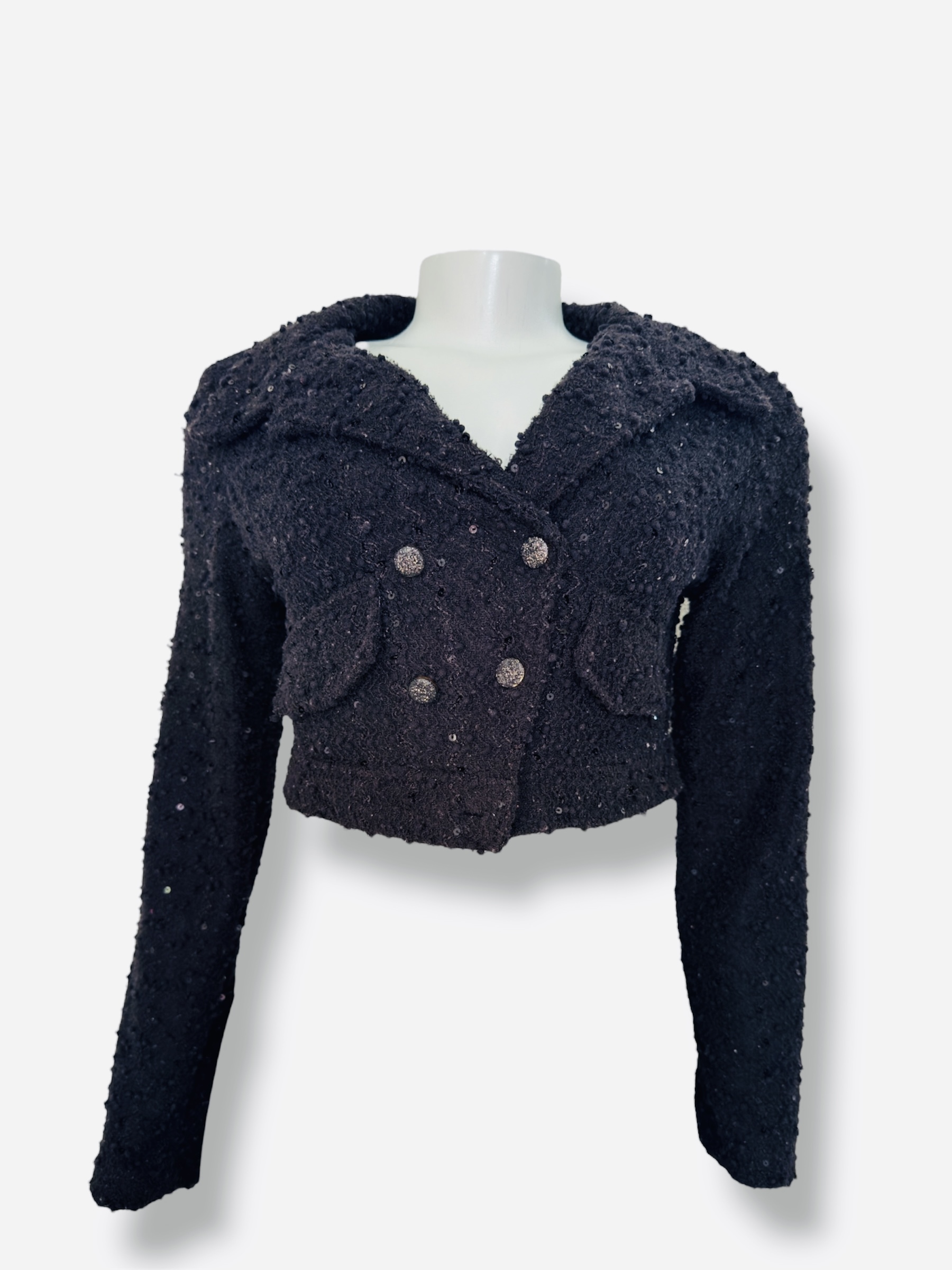 Cropped  Preto 