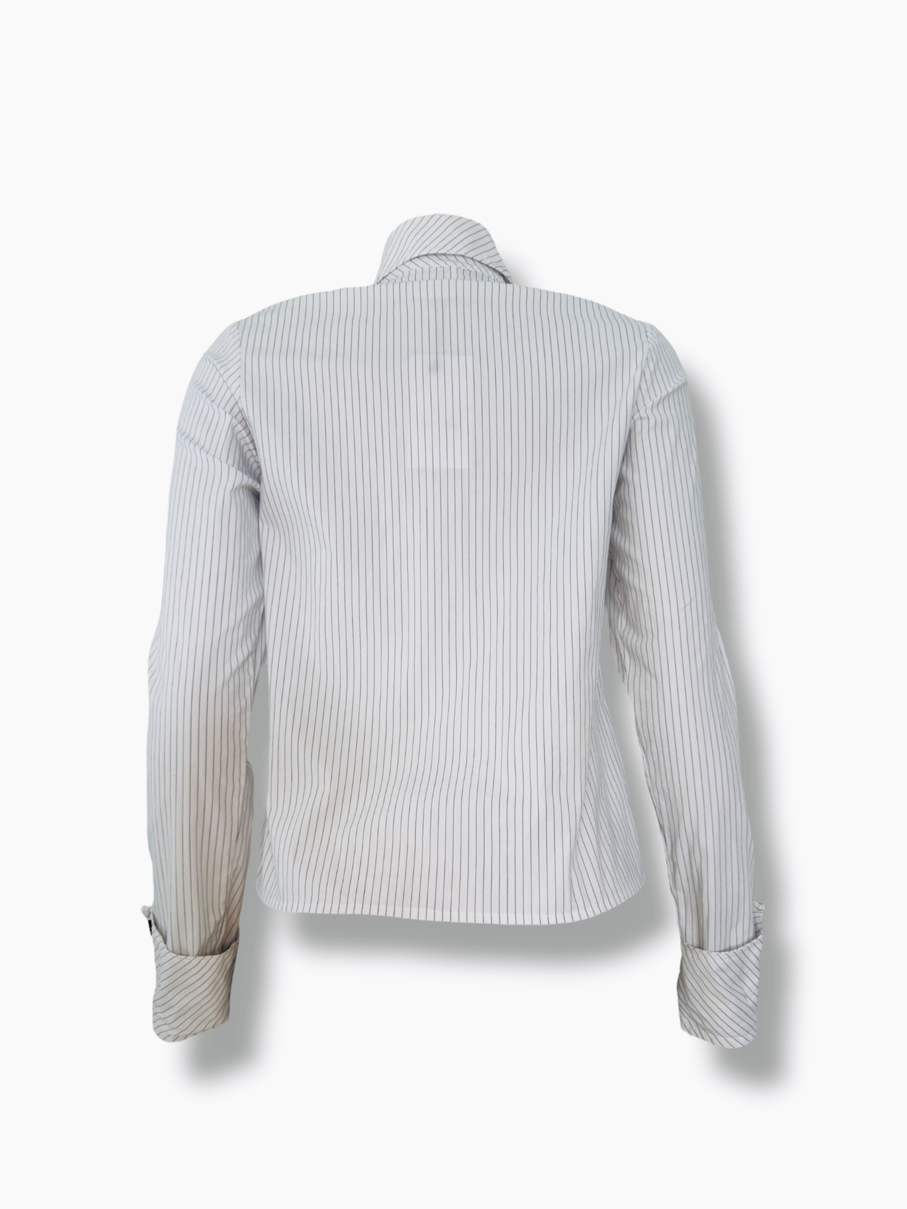 Camisa Listrada Branca 