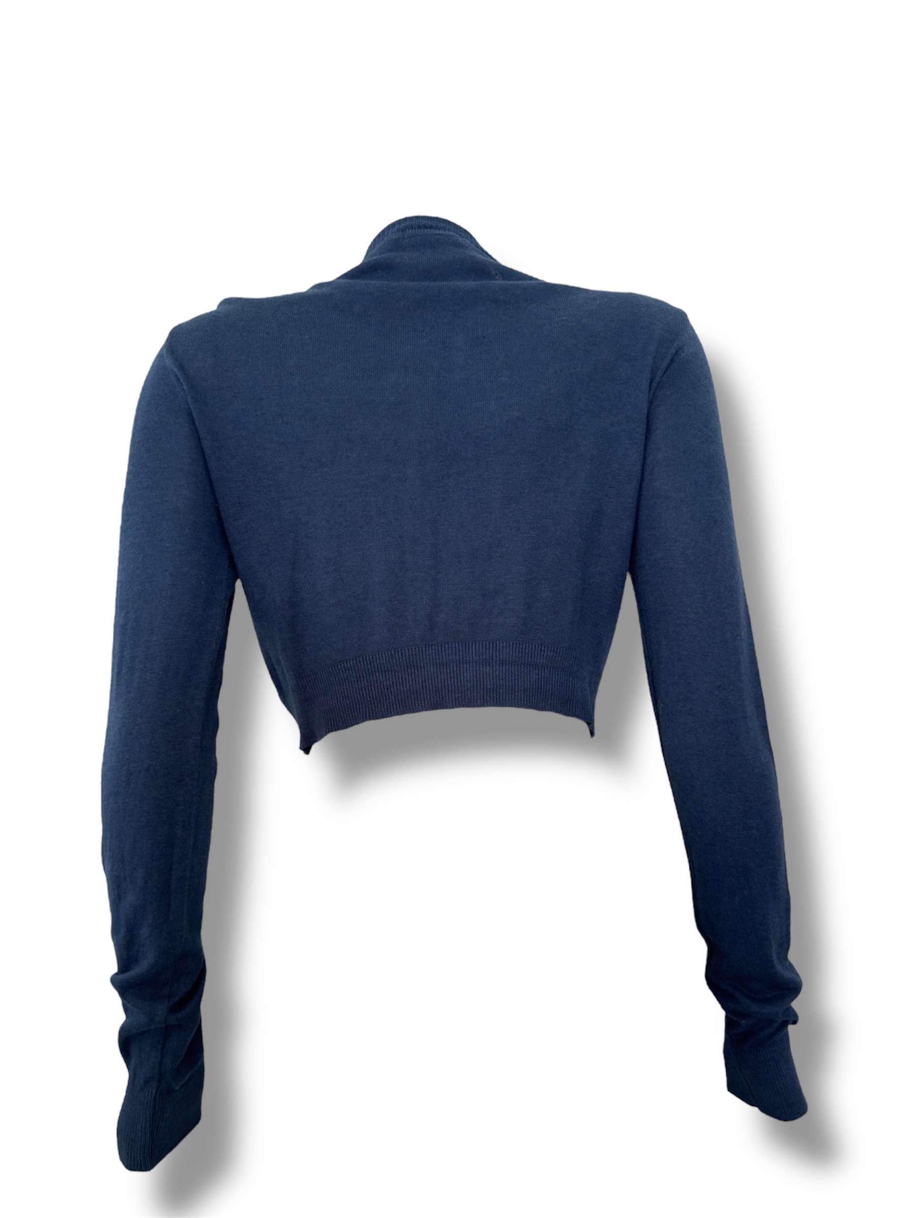 Cropped Tricot Azul 