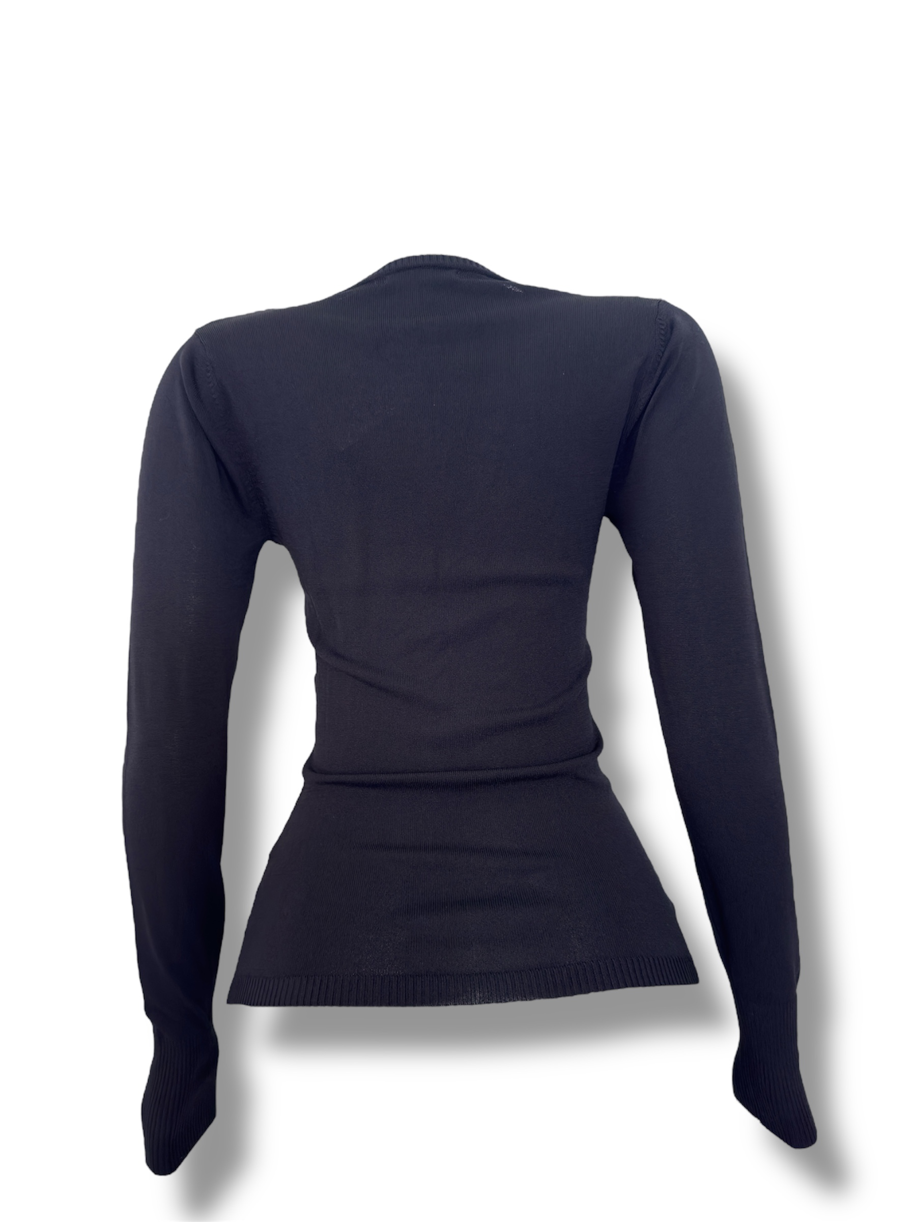 Tricot Basica Preta 