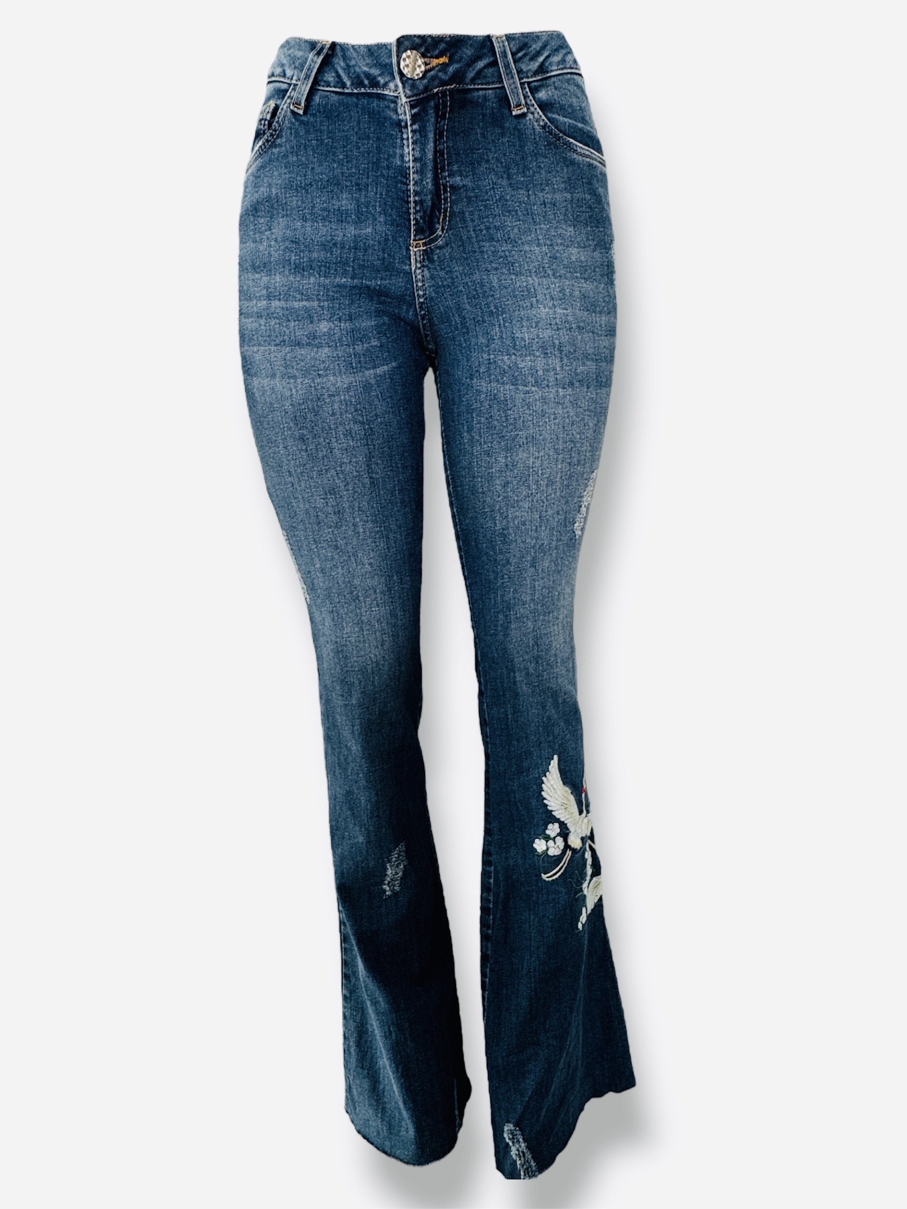 Calça Jeans Flare