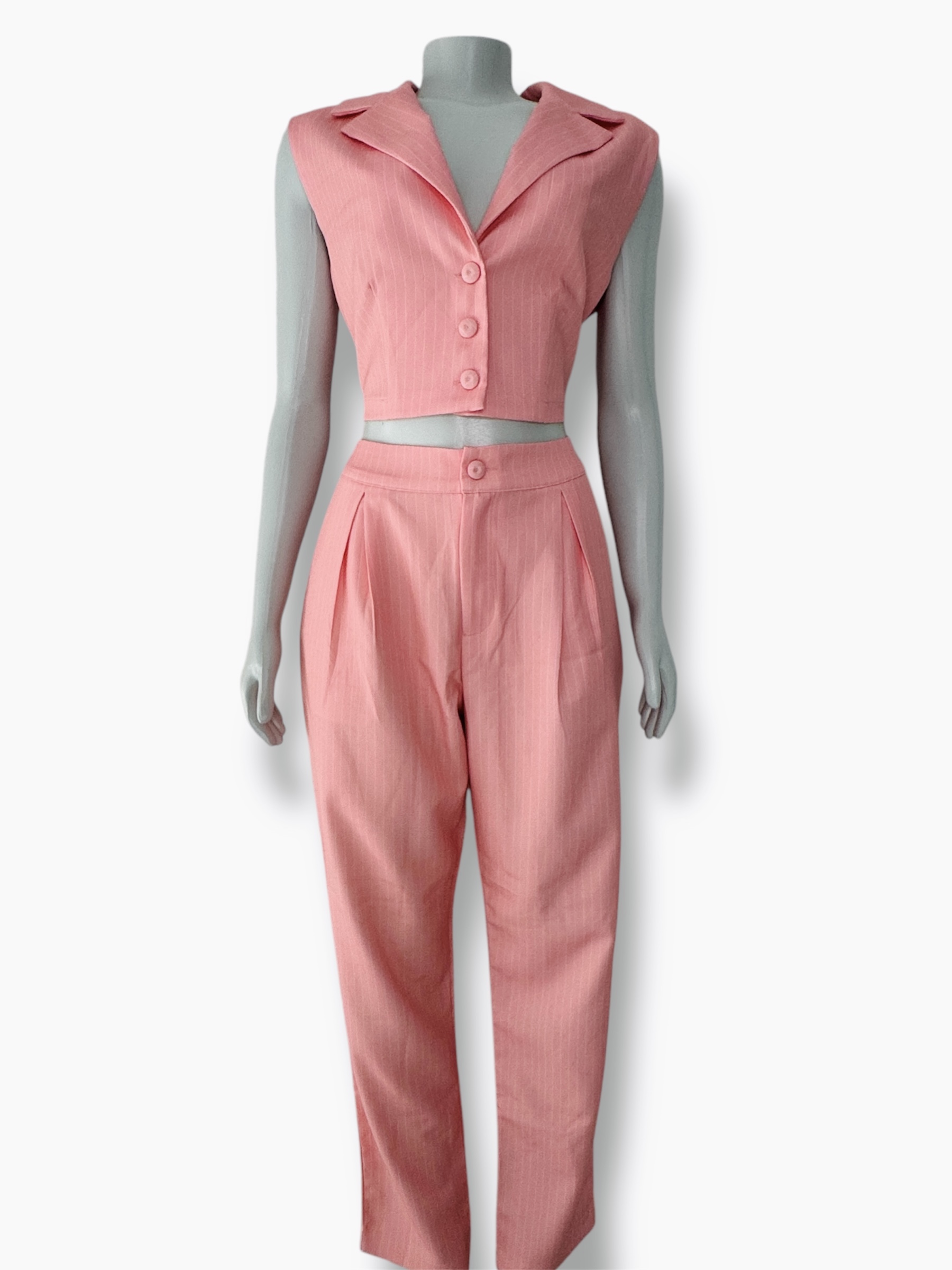 Conjunto Alfaiataria Coral