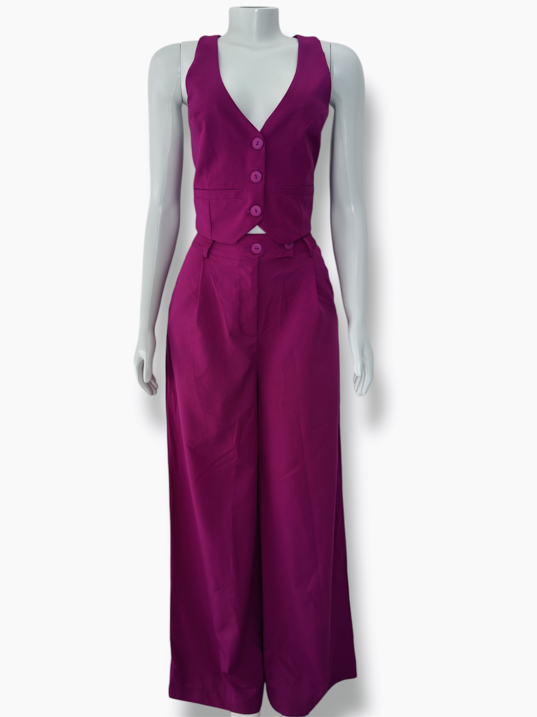 Conjunto Alfaiataria Fucsia