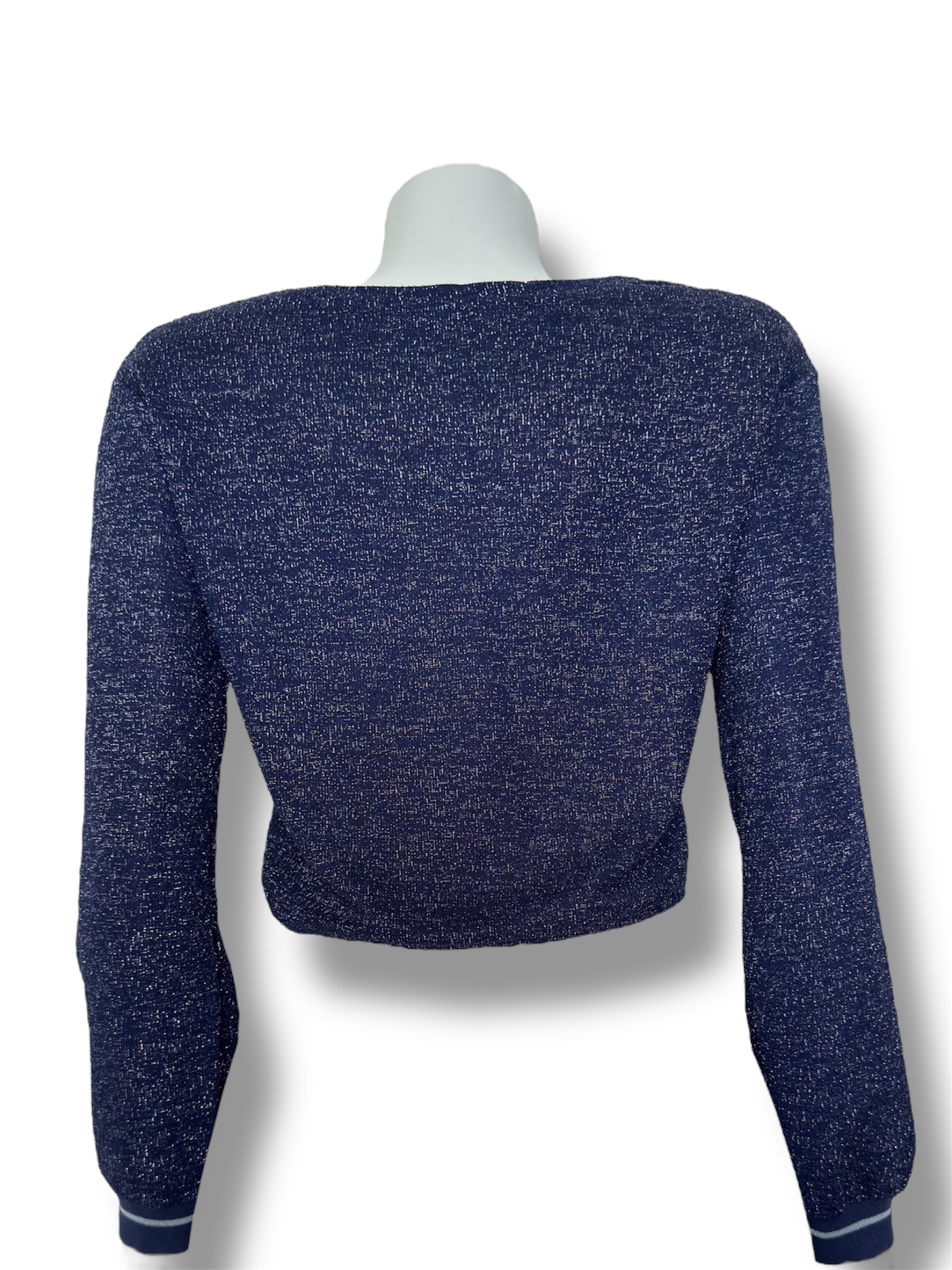 Cropped Brilho Azul 