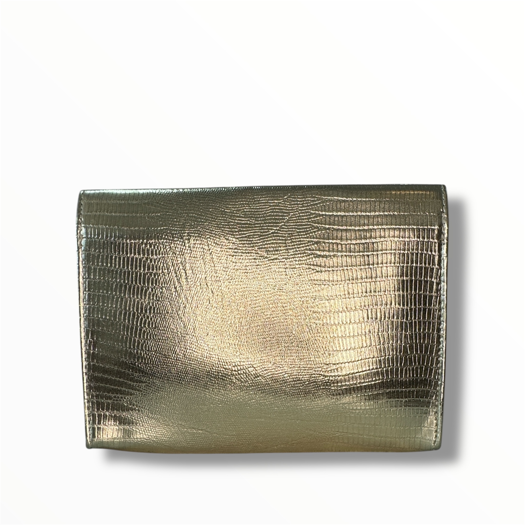 Bolsa Clutch Ouro 