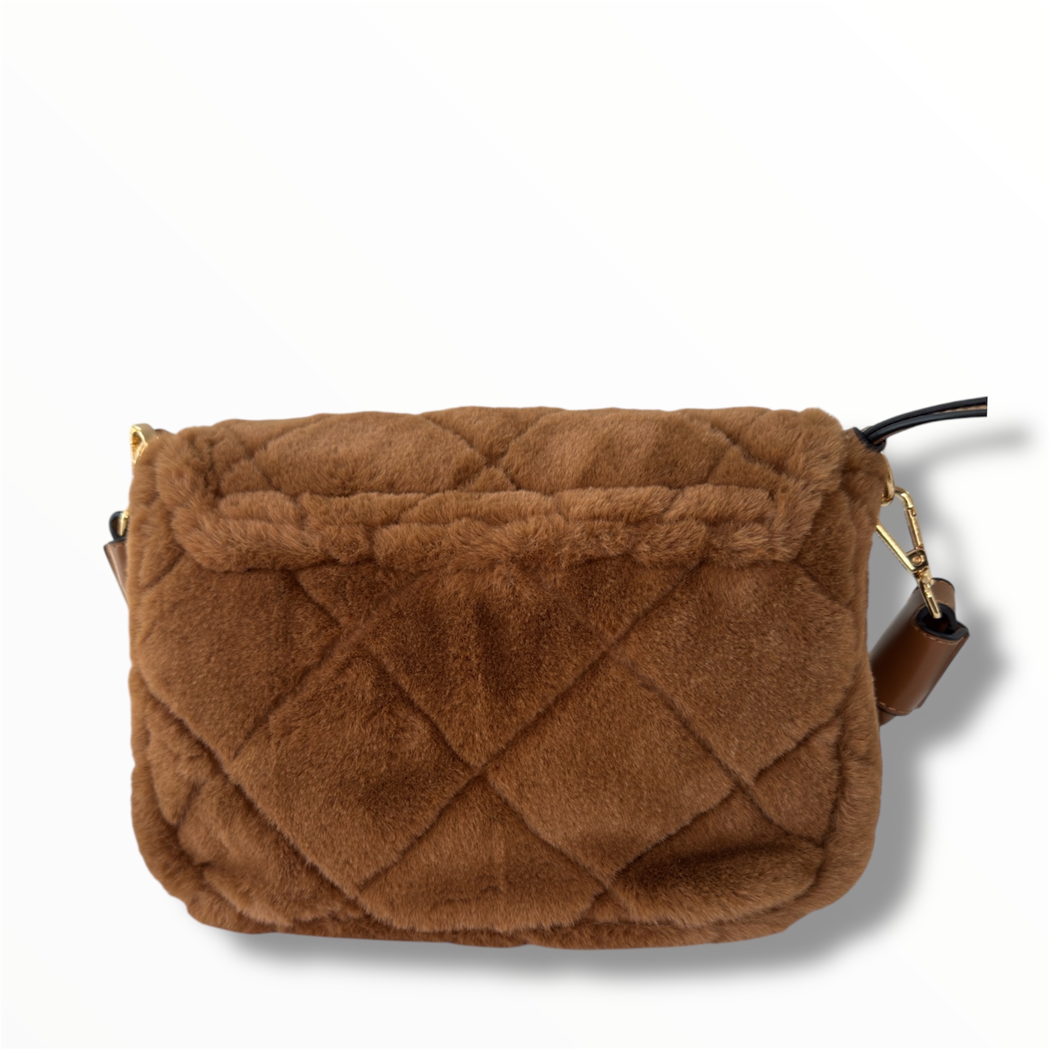 Bolsa C/ Pelo Camel 