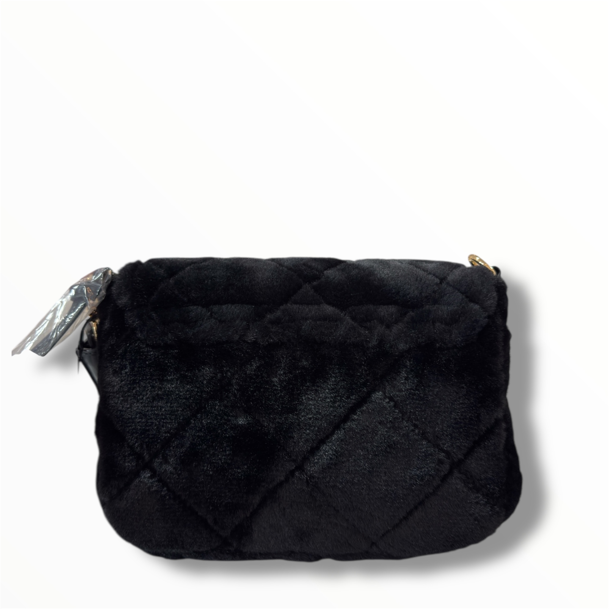 Bolsa C/ Pelo Preta 