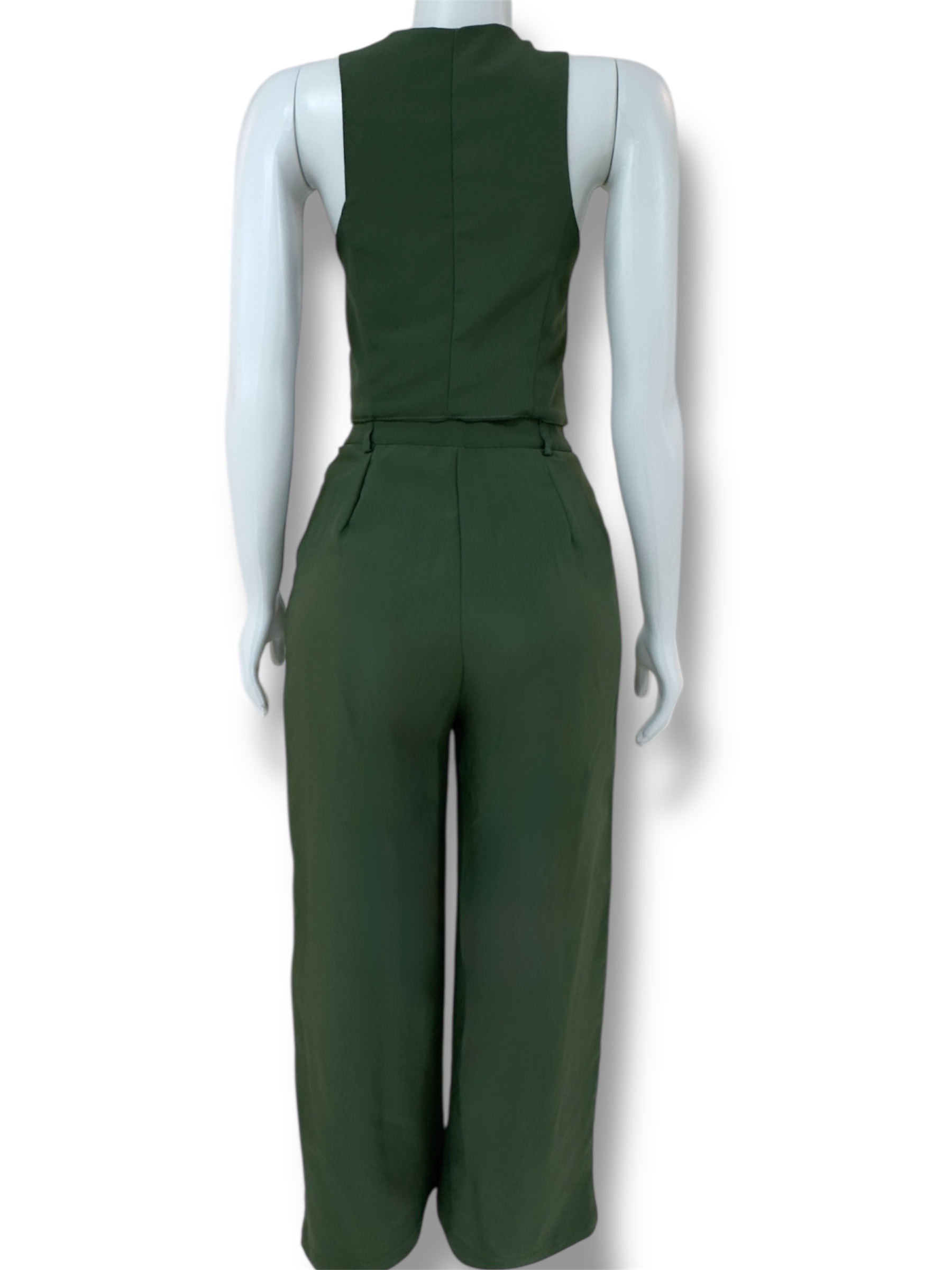 Conjunto alfaiataria verde 