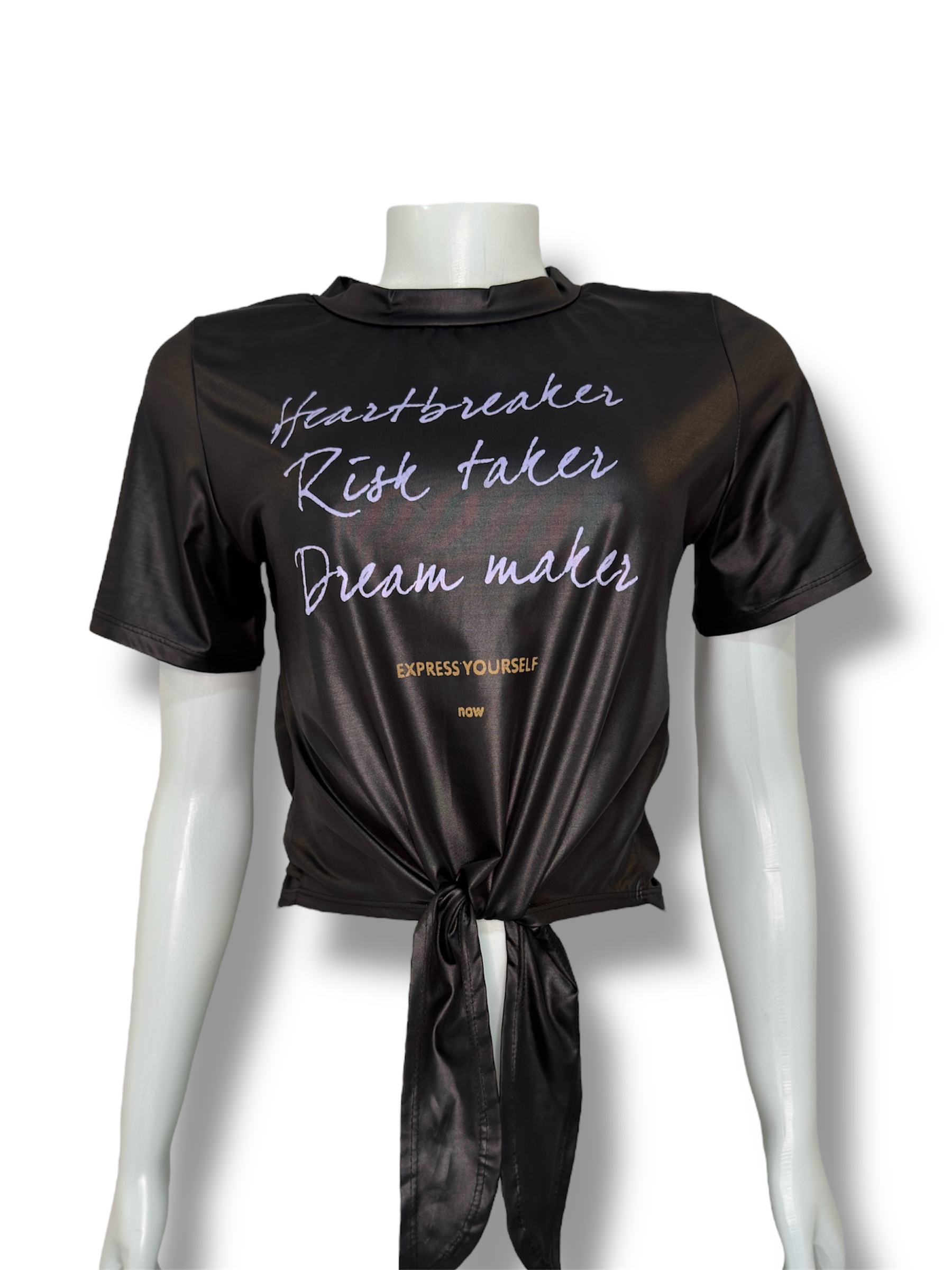 T-shirt preta