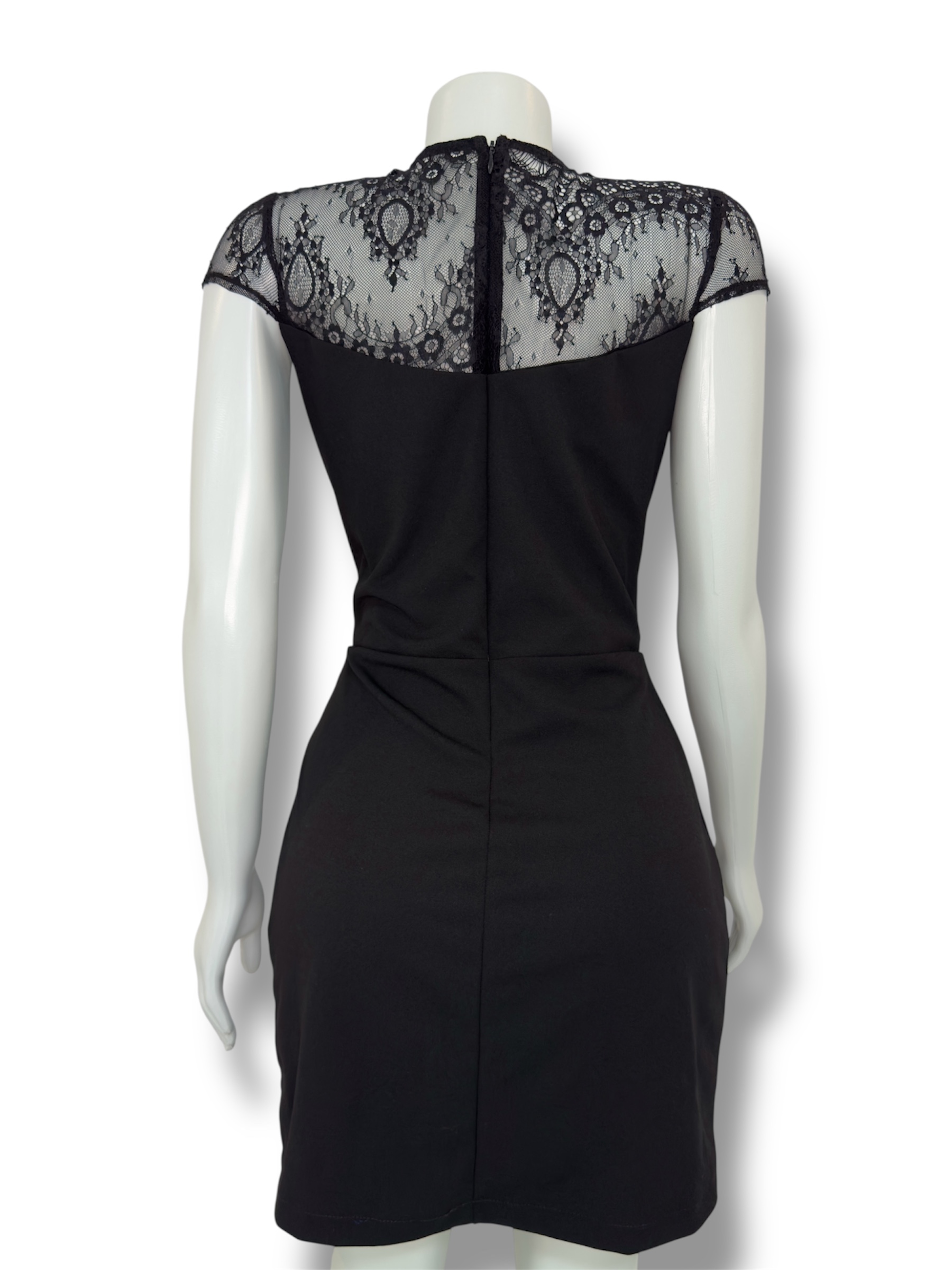 Vestido mid preto 